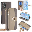 For Honor 80 Pro Crossbody Litchi Texture Leather Phone Case(Grey) - Honor Cases by PMC TechLife | Online Shopping South Africa | PMC TechLife | Buy Now Pay Later Mobicred