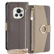 For Honor Magic6 5G Crossbody Litchi Texture Leather Phone Case(Grey) - Honor Cases by PMC TechLife | Online Shopping South Africa | PMC TechLife | Buy Now Pay Later Mobicred