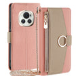 For Honor Magic6 5G Crossbody Litchi Texture Leather Phone Case(Pink) - free shipping - PMC TechLife - Order now!