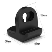 For Amazfit Active Smart Watch Silicone Charging Bracket without Charging Cable(Black)