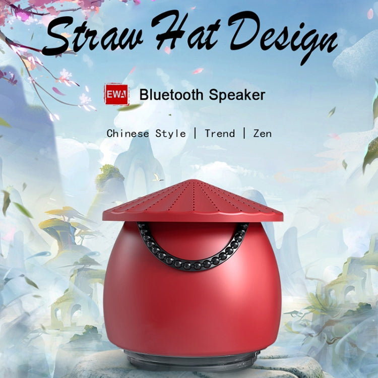 EWA A123 Portable Mini Speaker Chinese Style Bluetooth Speaker(Red)