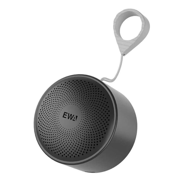 EWA A124 Portable Mini TWS Bluetooth Speaker Outdoor IPX5 Water-resistant Subwoofer(Black)