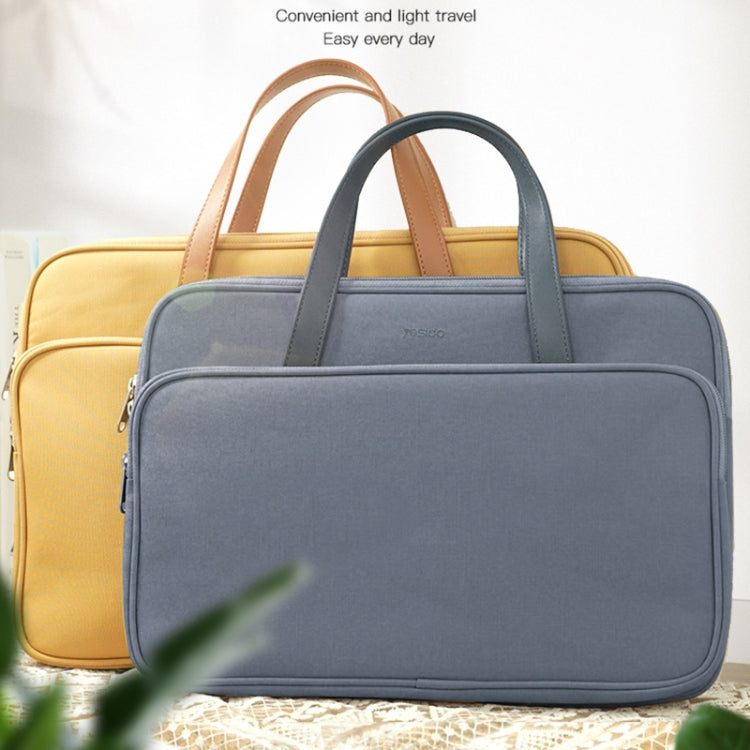 Yesido WB35 14 inch Water-resistant Oxford Cloth Laptop Bag(Blue)