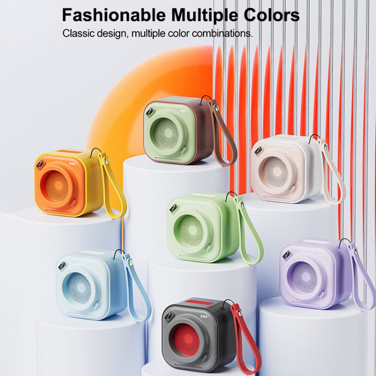 EWA A132 Portable Mini Stereo Wireless Bluetooth Speaker(Yellow Orange)