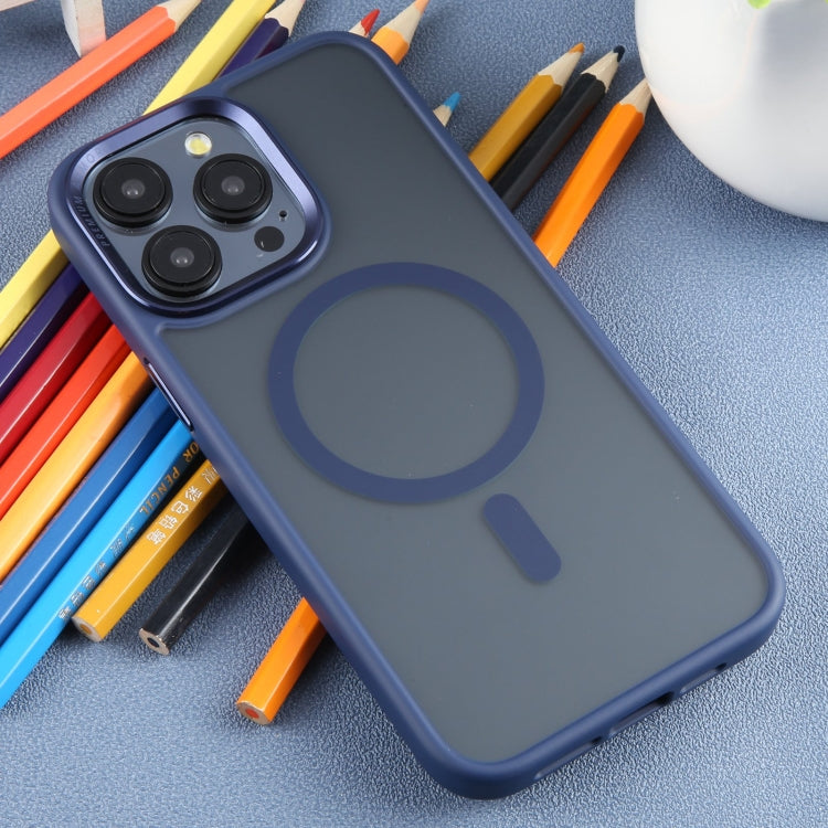For iPhone 15 Pro Max DFANS DESIGN Magsafe Magnetic Phone Case(Blue)