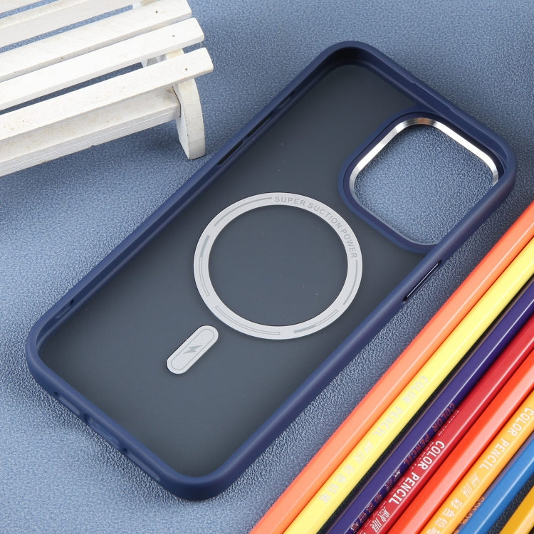 For iPhone 15 Pro Max DFANS DESIGN Magsafe Magnetic Phone Case(Blue)