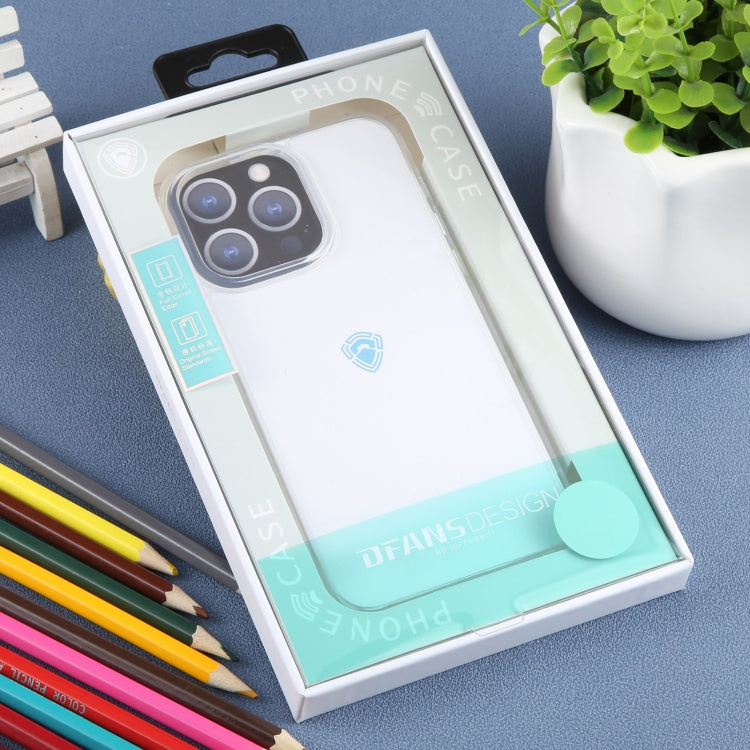 For iPhone 15 Pro Max DFANS DESIGN Shockproof Phone Case(Transparent)