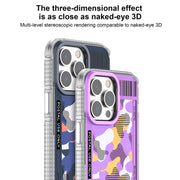 For iPhone 15 Pro Max Mutural Billboard Series Phone Case(Sky Blue)