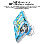 For iPhone 15 Pro Max Mutural Billboard Series Phone Case(Sky Blue)
