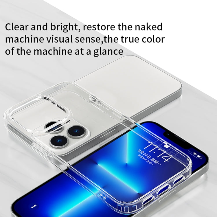For iPhone 15 Pro Max Mutural Ice Series TPU Phone Case(Transparent)