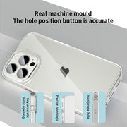 For iPhone 15 Pro Max Mutural Ice Series TPU Phone Case(Transparent)