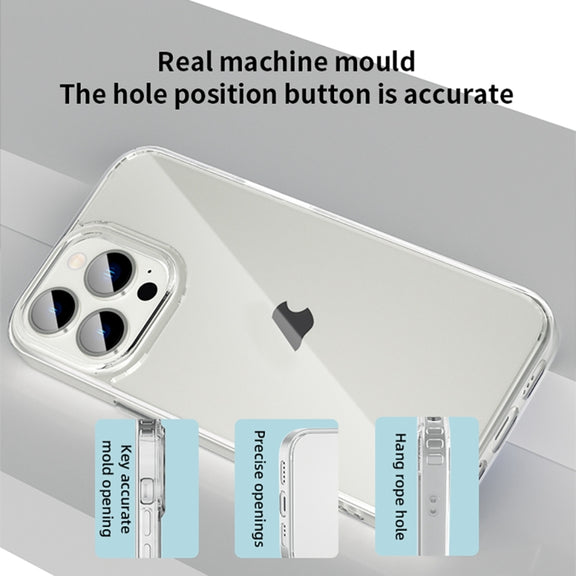 For iPhone 15 Pro Max Mutural Ice Series TPU Phone Case(Transparent)