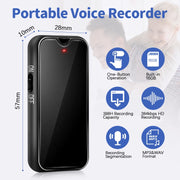 L17 Magnetic Pendant HD Recorder, Capacity:16GB