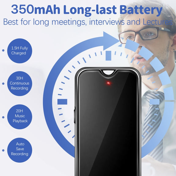 L17 Magnetic Pendant HD Recorder, Capacity:32GB