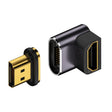 8K 60Hz HDTV to HDTV Magnetic Adapter, 3D Curved Female Vertical Front Side - free shipping - PMC TechLife - Order now!