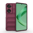 For Huawei nova 11 SE Magic Shield TPU + Flannel Phone Case(Wine Red) - Huawei Cases by PMC TechLife | Online Shopping South Africa | PMC TechLife | Buy Now Pay Later Mobicred