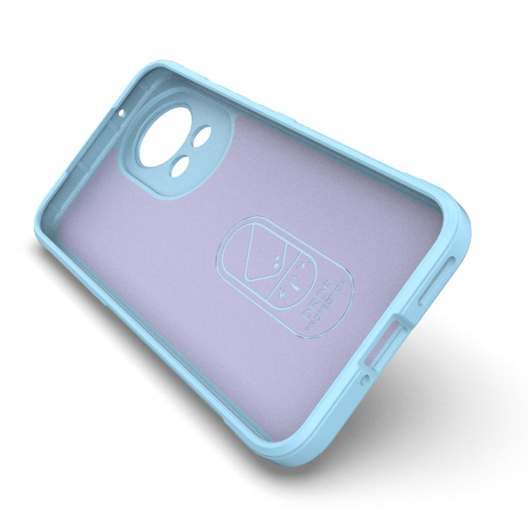 For Huawei nova 12 5G Magic Shield TPU + Flannel Phone Case(Black)