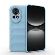 For Huawei nova 12 5G Magic Shield TPU + Flannel Phone Case(Light Blue) - Huawei Cases by PMC TechLife | Online Shopping South Africa | PMC TechLife | Buy Now Pay Later Mobicred