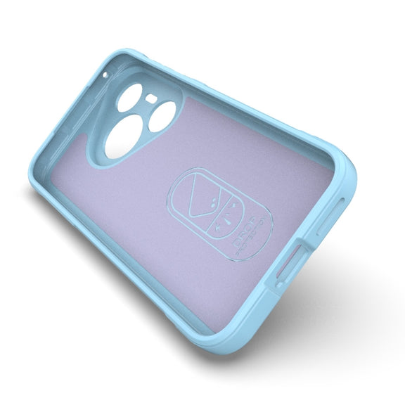 For Huawei Pura 70 Magic Shield TPU + Flannel Phone Case(Dark Green)