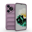 For Huawei Pura 70 Magic Shield TPU + Flannel Phone Case(Purple) - Huawei Cases by PMC TechLife | Online Shopping South Africa | PMC TechLife | Buy Now Pay Later Mobicred