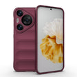 For Huawei Pura 70 Pro / 70 Pro+ Magic Shield TPU + Flannel Phone Case(Wine Red) - Huawei Cases by PMC TechLife | Online Shopping South Africa | PMC TechLife | Buy Now Pay Later Mobicred