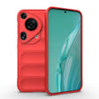 For Huawei Pura 70 Ultra Magic Shield TPU + Flannel Phone Case(Red) - Huawei Cases by PMC TechLife | Online Shopping South Africa | PMC TechLife | Buy Now Pay Later Mobicred