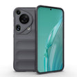 For Huawei Pura 70 Ultra Magic Shield TPU + Flannel Phone Case(Dark Grey) - Huawei Cases by PMC TechLife | Online Shopping South Africa | PMC TechLife | Buy Now Pay Later Mobicred