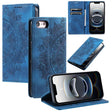 For iPhone 16e Totem Embossed Magnetic Leather Phone Case(Blue) - iPhone 16e Cases by PMC TechLife | Online Shopping South Africa | PMC TechLife | Buy Now Pay Later Mobicred