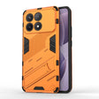 For Xiaomi Redmi K70 5G Punk Armor 2 in 1 PC + TPU Phone Case with Holder(Orange) - K70 Cases by PMC TechLife | Online Shopping South Africa | PMC TechLife | Buy Now Pay Later Mobicred