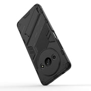 For Xiaomi Redmi A3 4G Global Punk Armor 2 in 1 PC + TPU Phone Case with Holder(Blue)
