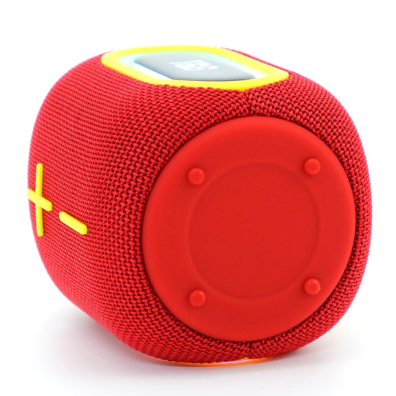 T&G TG664 LED Portable Subwoofer Wireless Bluetooth Speaker(Red)
