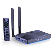 H96 Max V58 Android 12.0 Smart TV Box, 4GB+32GB, Quad-core Cortex-A76 and Quad-core Cortex-A55(UK Plug)