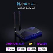 H96 Max V58 Android 12.0 Smart TV Box, 8GB+64GB, Quad-core Cortex-A76 and Quad-core Cortex-A55(UK Plug)