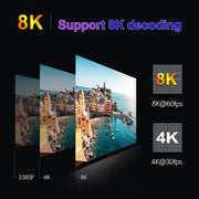 H96 Max V58 Android 12.0 Smart TV Box, 4GB+32GB, Quad-core Cortex-A76 and Quad-core Cortex-A55(US Plug)