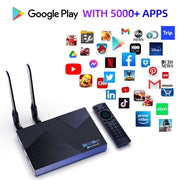 H96 Max V58 Android 12.0 Smart TV Box, 8GB+64GB, Quad-core Cortex-A76 and Quad-core Cortex-A55(AU Plug)