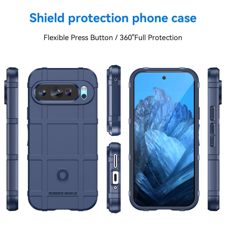 For Google Pixel 9 Full Coverage Shockproof TPU Phone Case(Blue)