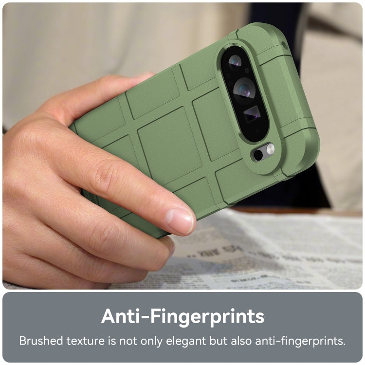 For Google Pixel 9 Pro Full Coverage Shockproof TPU Phone Case(Green)