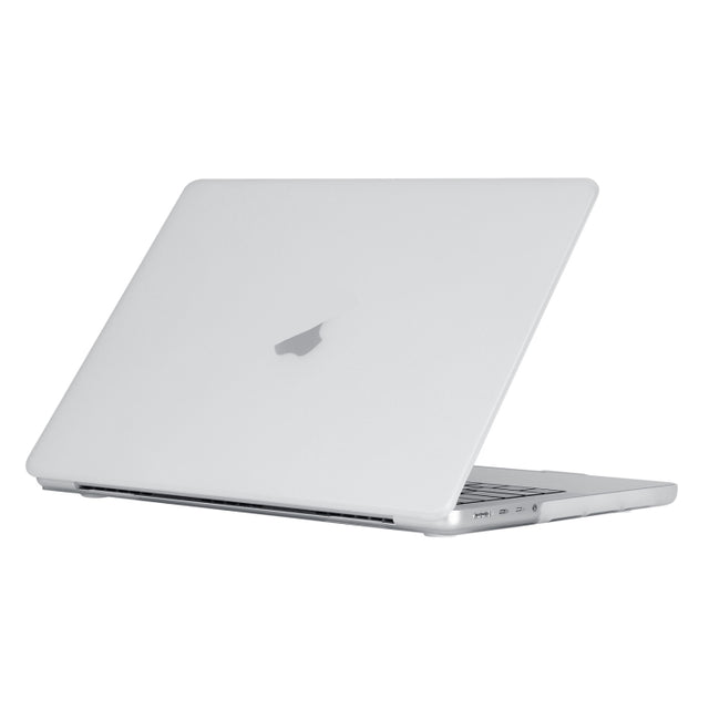 For MacBook Pro 16 inch M3 Laptop Matte Style Protective Case(Transparent)