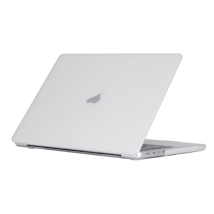 For MacBook Pro 14.2 inch 2024 Laptop Matte Style Protective Case(Transparent)