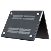 For MacBook Pro 16.2 inch 2024 Laptop Matte Style Protective Case(Black)