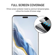 For Honor Magic6 Pro / X60 Pro 25pcs 9H HD 3D Curved Edge Tempered Glass Film(Black)