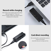 Z8 HD 1080P Surveillance Camera Recorder Pen with Clip(Black)