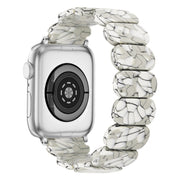For Apple Watch SE 2023 40mm Stretch Rope Resin Watch Band(Earth Cracks)