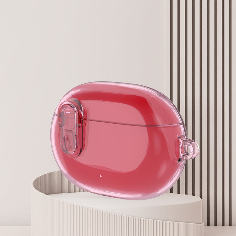 For Beats Studio Buds Ice Crystals Shockproof Earphone Protective Case(Pink)