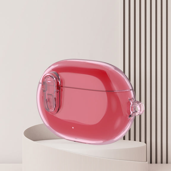 For Beats Studio Buds Ice Crystals Shockproof Earphone Protective Case(Pink)