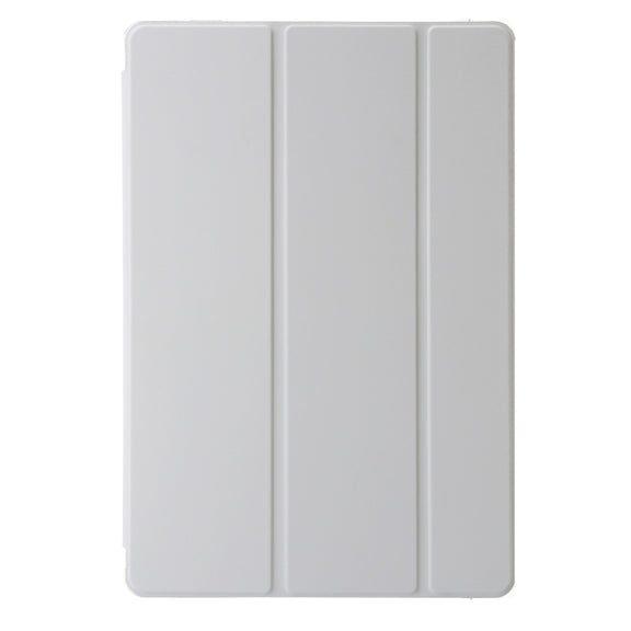 For Huawei Matepad 11 Pro 2024 Clear Acrylic 3-Fold Leather Tablet Case(Grey)