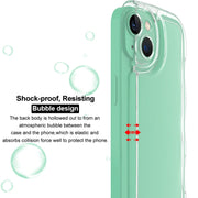 For iPhone 15 Pro Max IMAK Wave Bubble Soft Shockproof Phone Case(Purple)