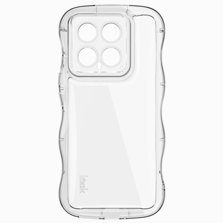 For Xiaomi 14 5G IMAK Wave Bubble Soft Shockproof Phone Case(Transparent)