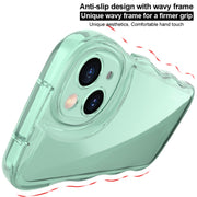 For Xiaomi 14 5G IMAK Wave Bubble Soft Shockproof Phone Case(Transparent)