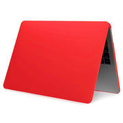 For MacBook Pro 16 inch M3 Max Laptop Matte Style Protective Case(Red)